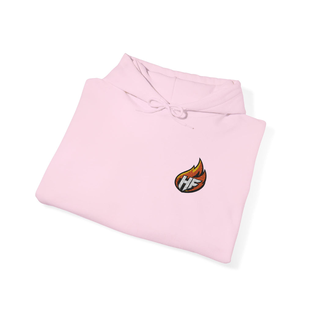 HustleFuel Logo Embroidered Unisex Heavy Blend™ Hooded Sweatshirt