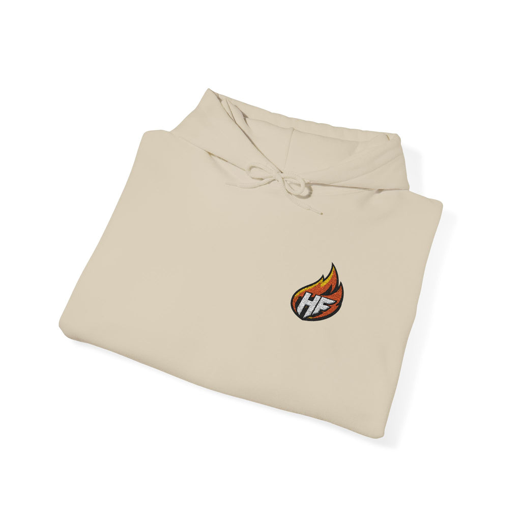 HustleFuel Logo Embroidered Unisex Heavy Blend™ Hooded Sweatshirt