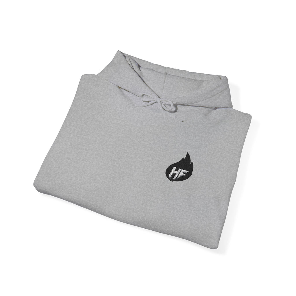 HustleFuel Logo Embroidered Unisex Heavy Blend™ Hooded Sweatshirt