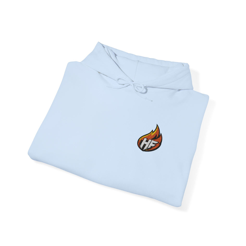 HustleFuel Logo Embroidered Unisex Heavy Blend™ Hooded Sweatshirt
