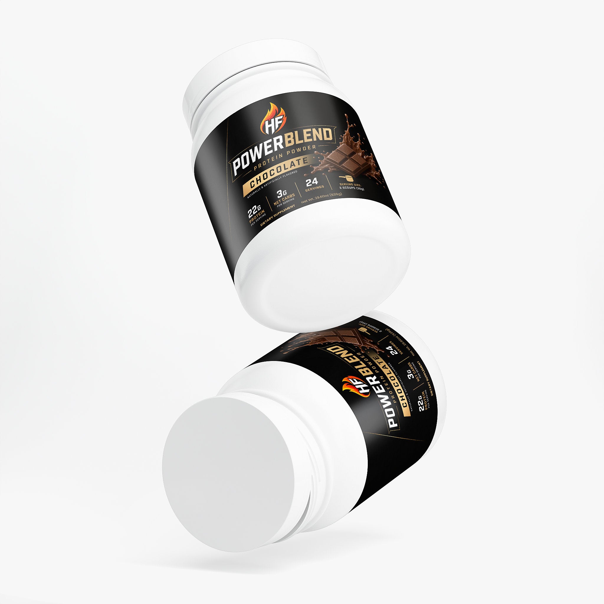 PowerBlend 100% Whey Protein Isolate (Chocolate)