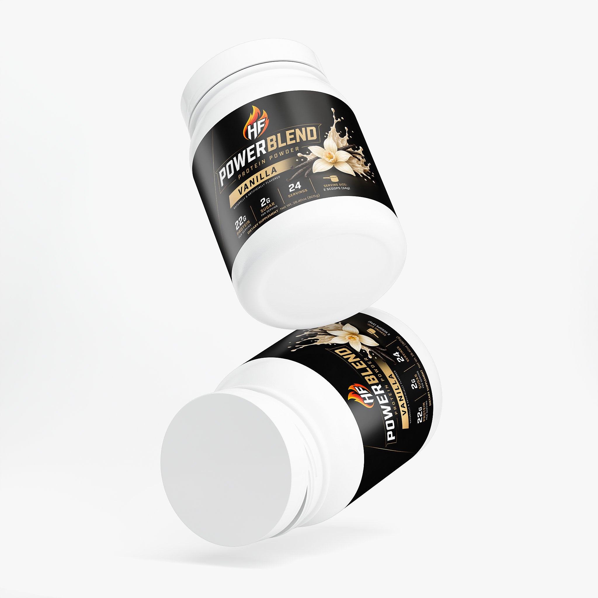 PowerBlend 100% Whey Protein Isolate (Vanilla)