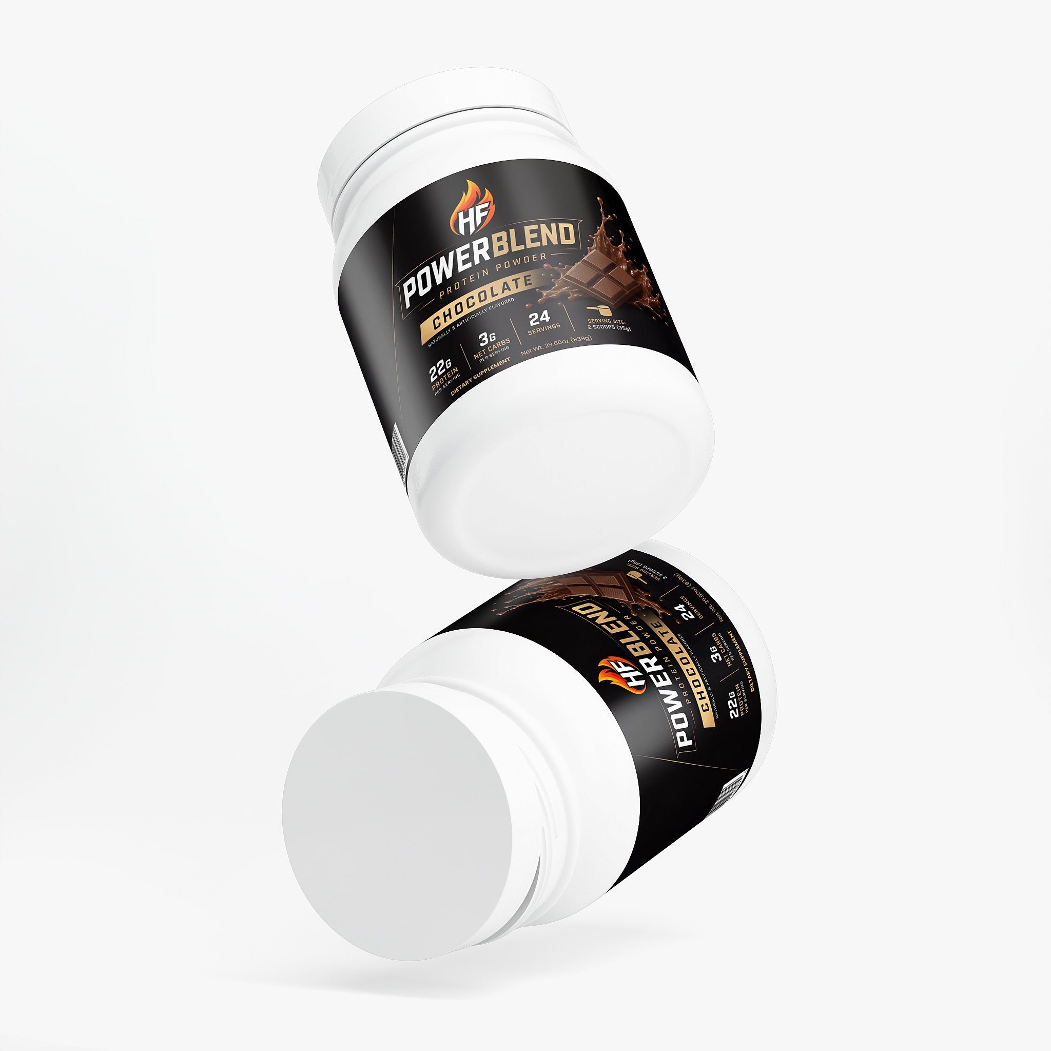 PowerBlend 100% Whey Protein Isolate (Chocolate)